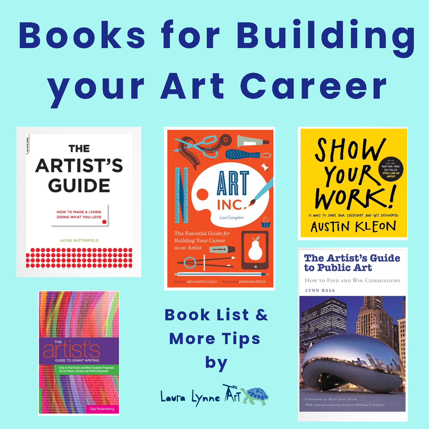 Reading book list for artists seeking art careers