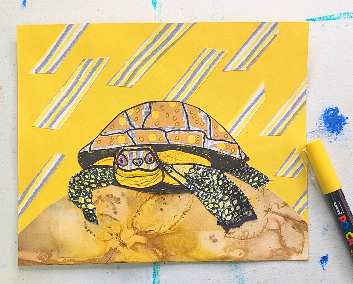 Mixed Media Collage Summer Art Camp with Ms. Laura Lynne