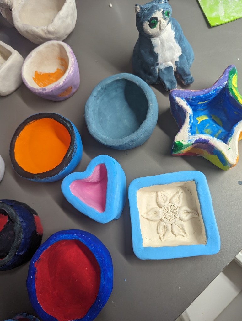 Clay Sculpture Summer Art Camp with Ms. Laura Lynne